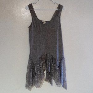 🖤 Umgee Gray Lace Top